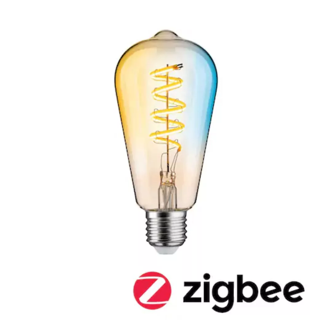 Paulmann LED-Rustika Zigbee E27 7,5W CCT dim gold günstig online kaufen