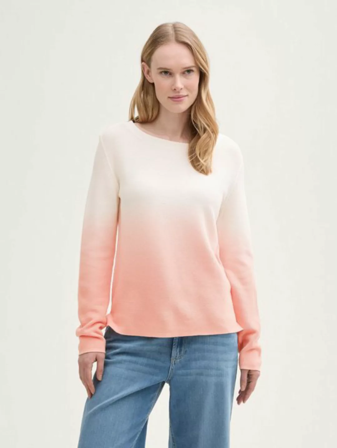 TOM TAILOR Strickpullover knit colour flow pullover günstig online kaufen