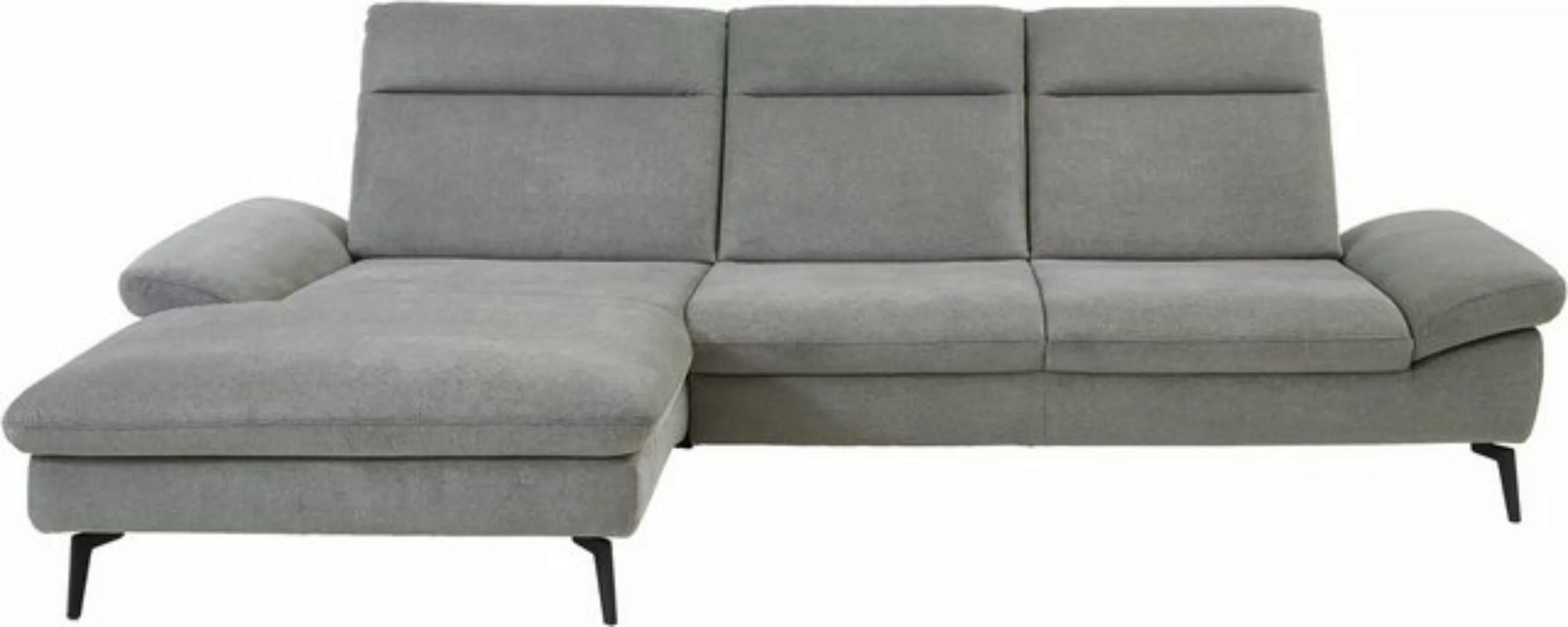 HUKLA Ecksofa "HU-HP22156 L-Form", inkl. Kopfpolsterverstellung, optional m günstig online kaufen