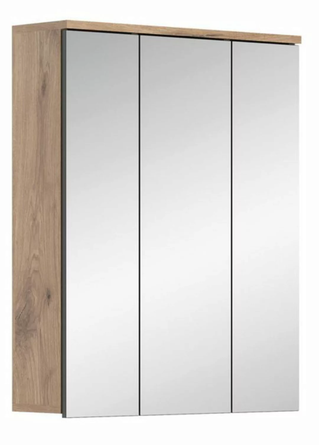 möbelvita Badezimmerspiegelschrank Forge Spiegelschrank B/H/T 60x77x18 in N günstig online kaufen