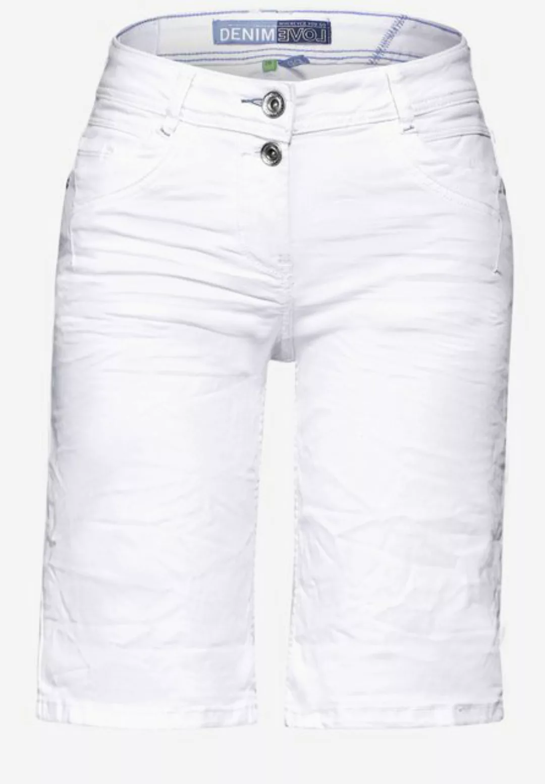 Cecil Dehnbund-Hose Style Scarlett Shorts White günstig online kaufen