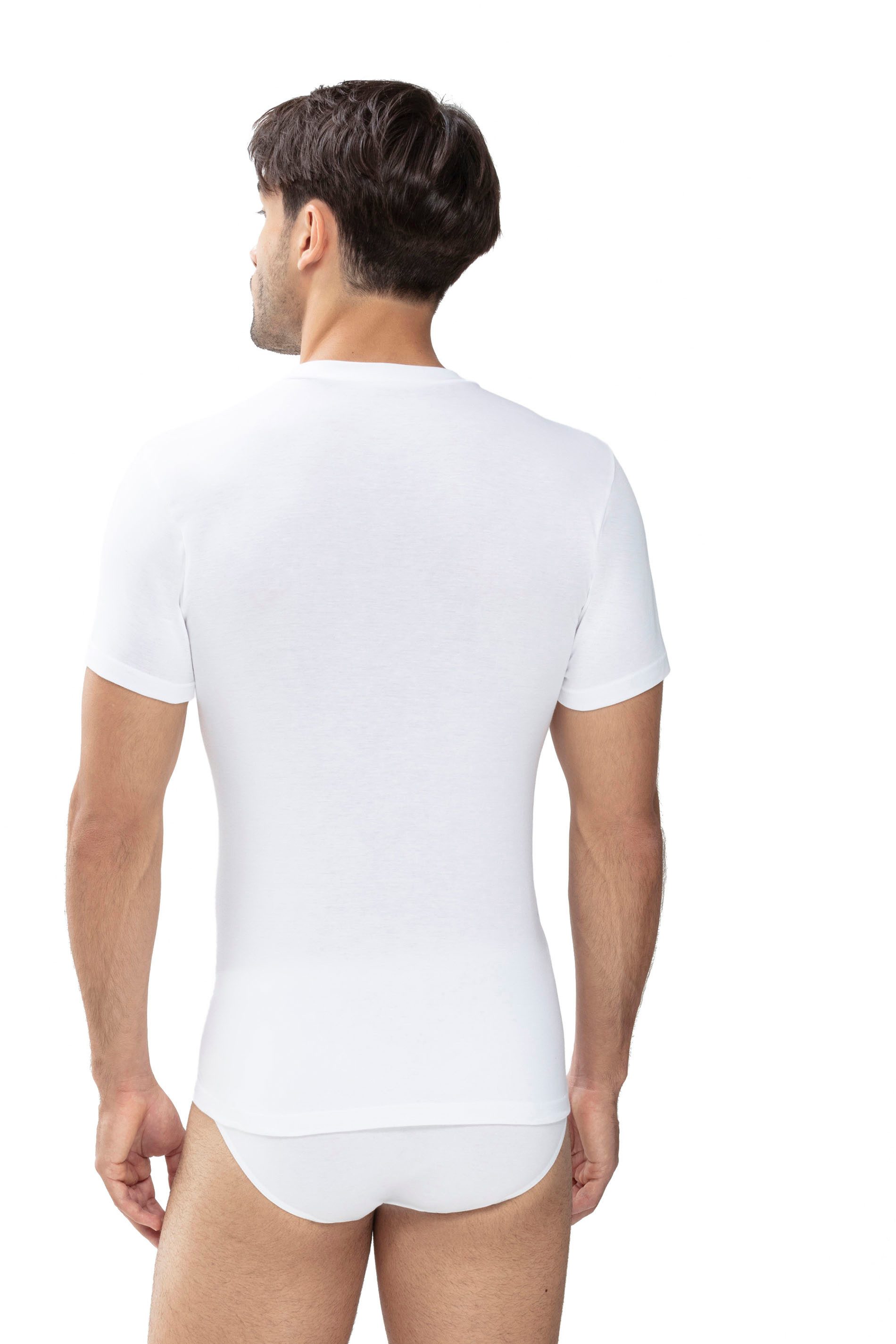 Mey Unterziehshirt "SERIE NOBLESSE", ohne Seitennähte, Feinripp, Rundhalsau günstig online kaufen