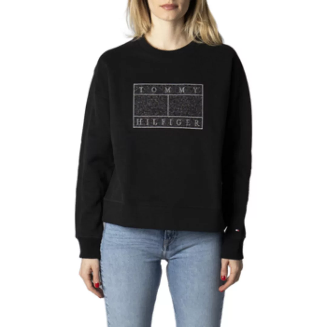 Tommy Hilfiger  Sweatshirt RLXD FLEECE LUREX C-NK SWEATSHIRT WW0WW33847 günstig online kaufen