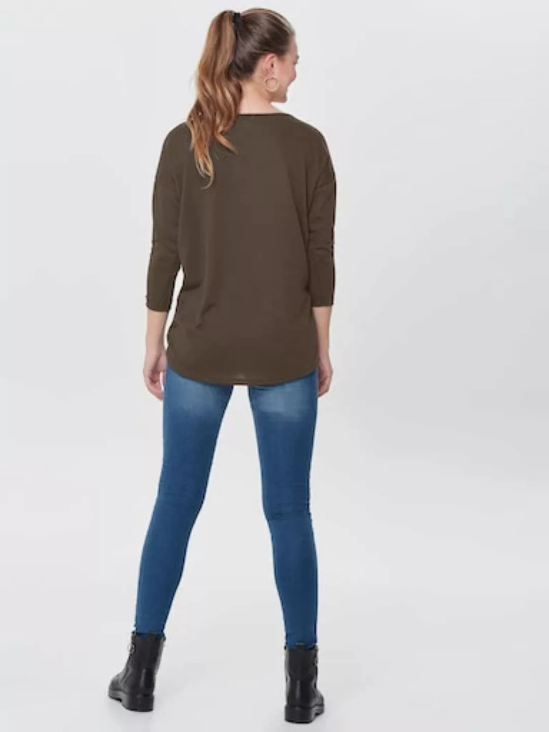 ONLY 3/4-Arm-Shirt ONLELCOS 4/5 SOLID TOP günstig online kaufen