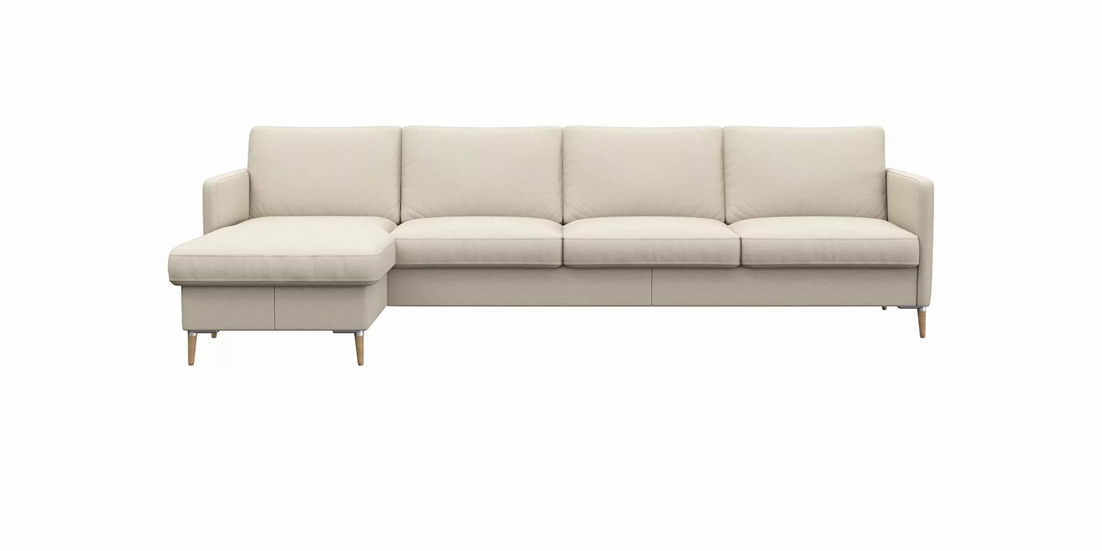 FLEXLUX Ecksofa "Fiore, L-Form, bequem und komfortabel durch hochwertigem S günstig online kaufen