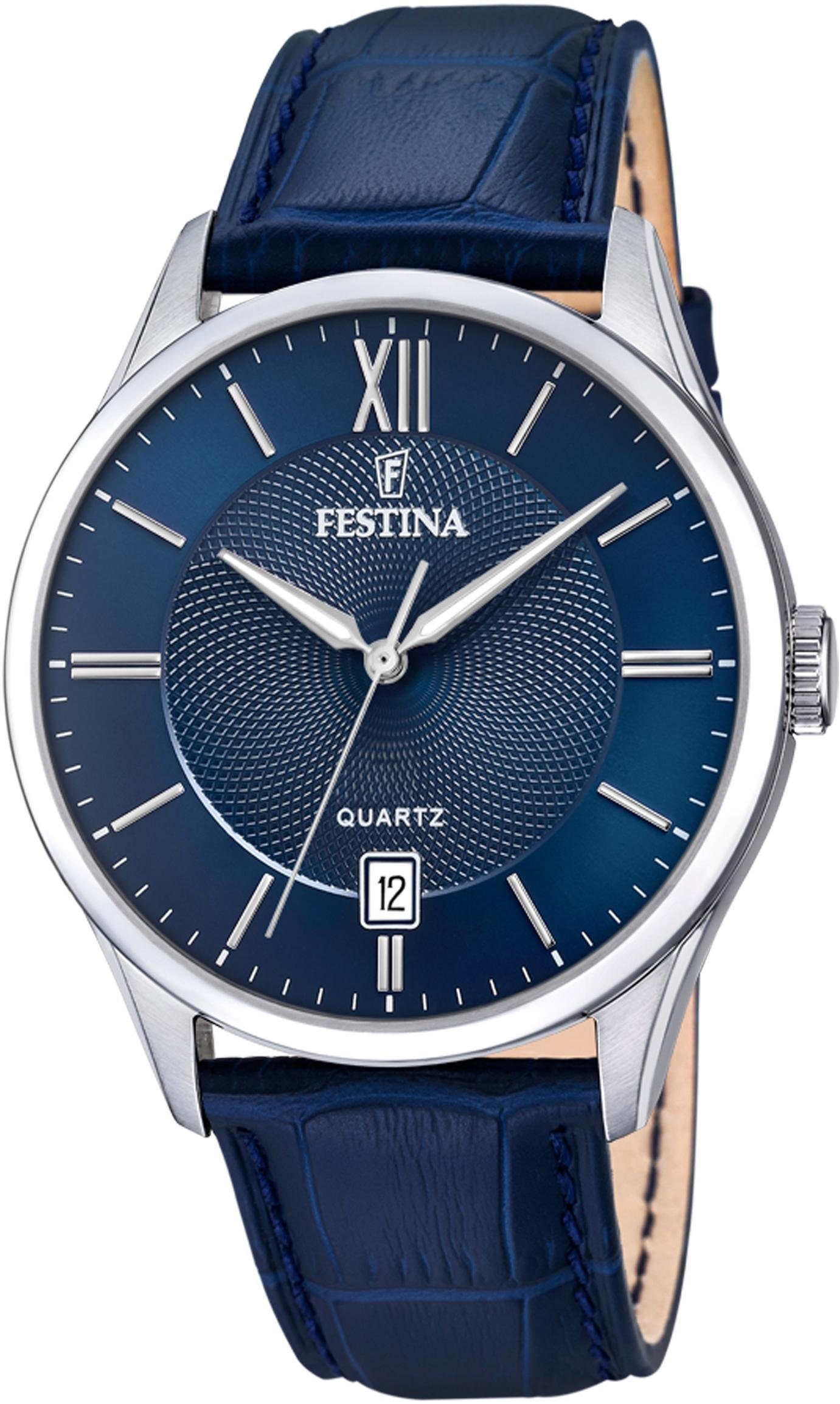 Festina Quarzuhr F20426/2, Armbanduhr, Herrenuhr, Datum, günstig online kaufen