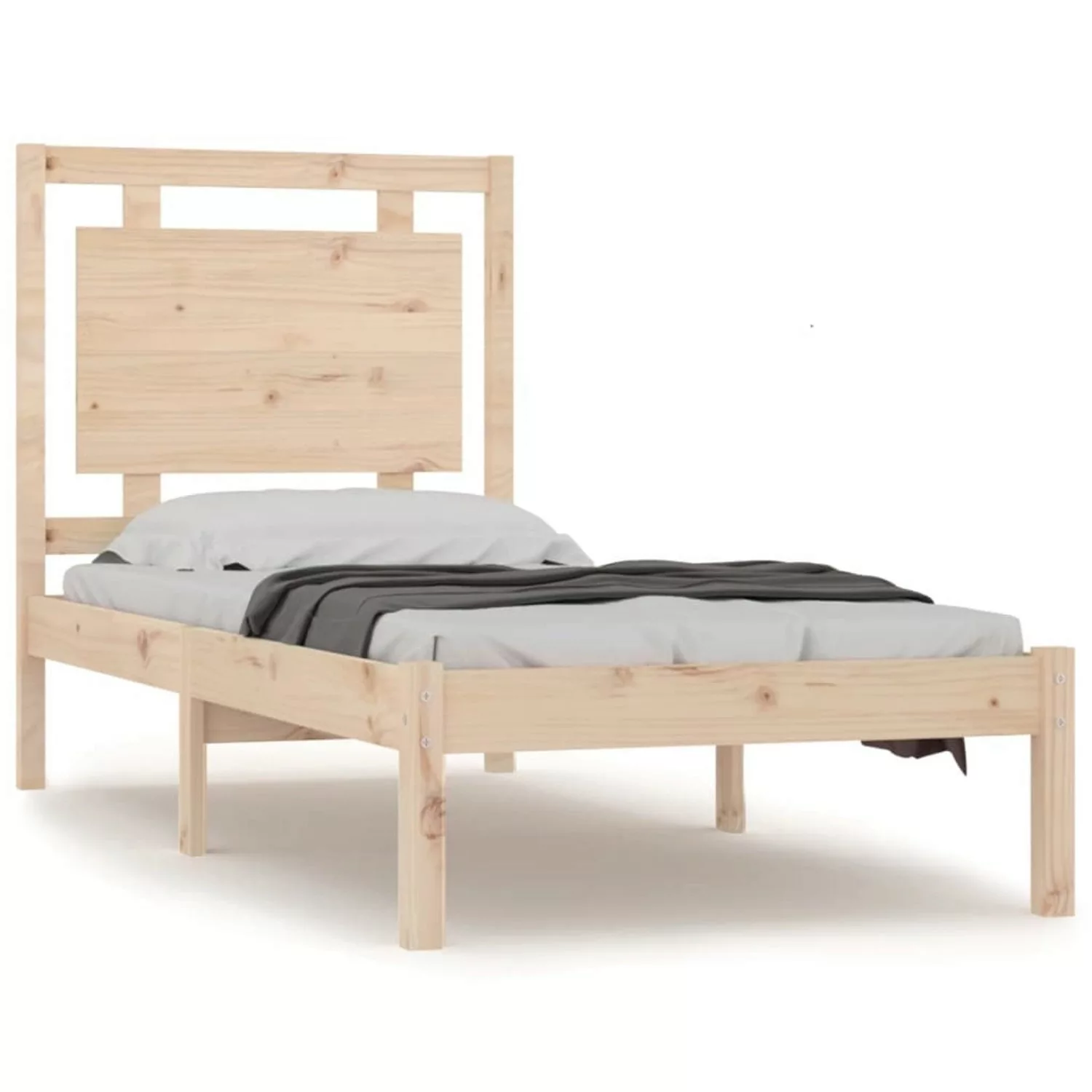 vidaXL Bett Massivholzbett 100x200 cm günstig online kaufen