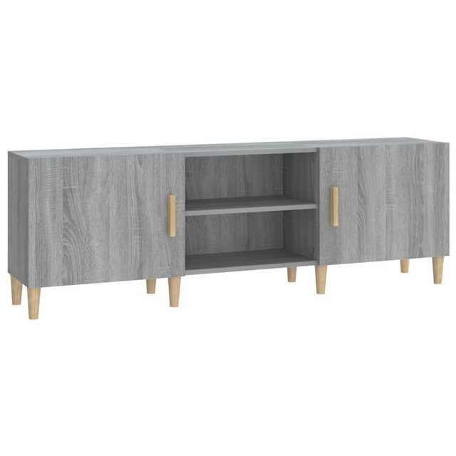 furnicato TV-Schrank Grau Sonoma 150x30x50 cm Holzwerkstoff (1-St) günstig online kaufen