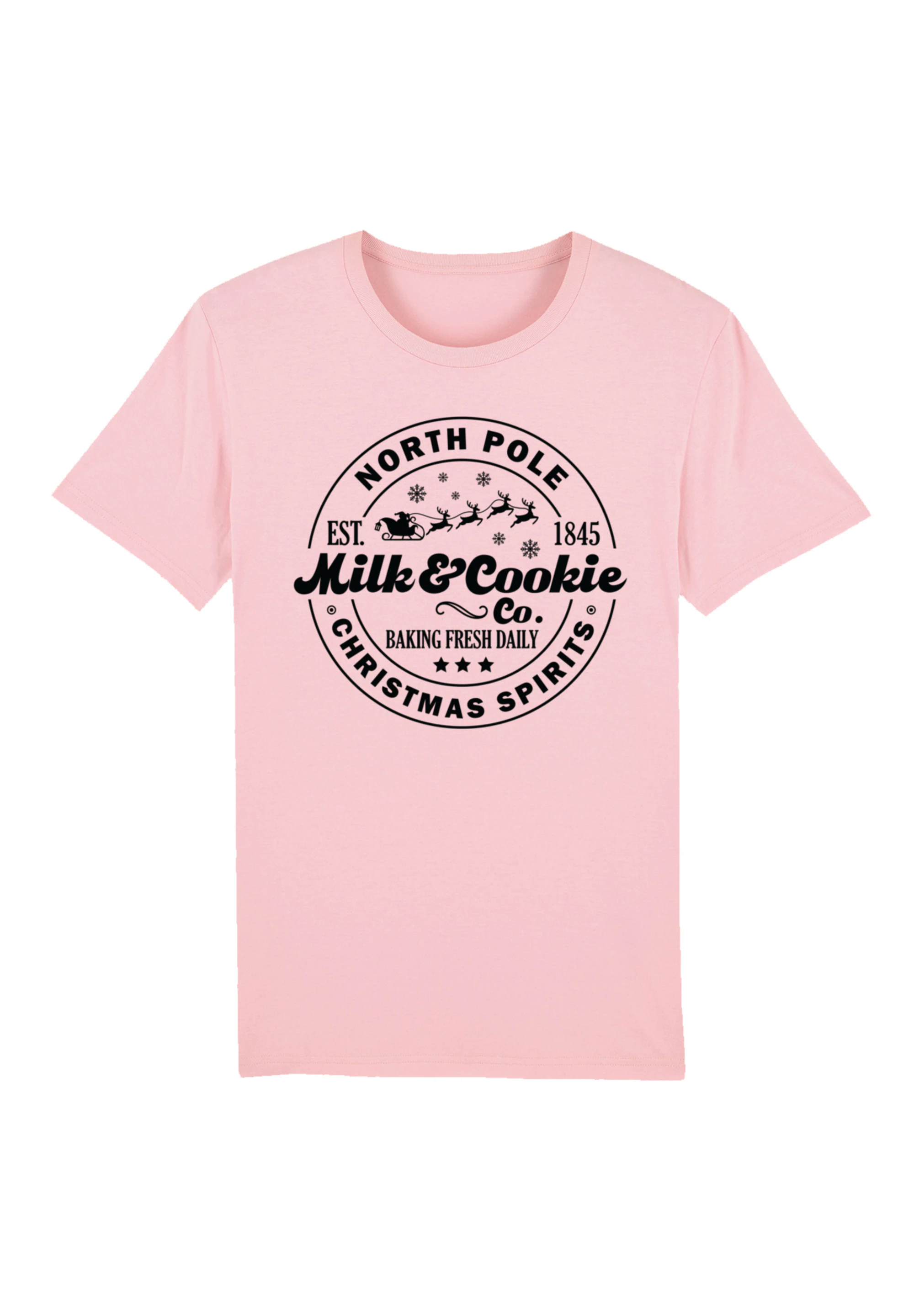 F4NT4STIC T-Shirt "Milk and Cookie Bakery Retro Weihnachten", Premium Quali günstig online kaufen