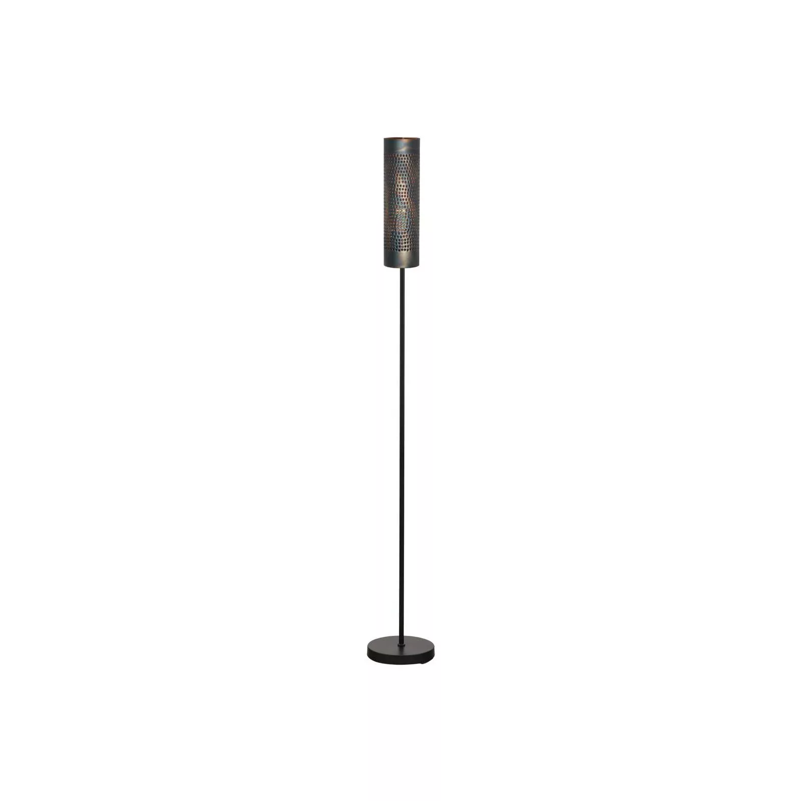 Stehlampe Forato, Höhe 174 cm, braun, Metall günstig online kaufen