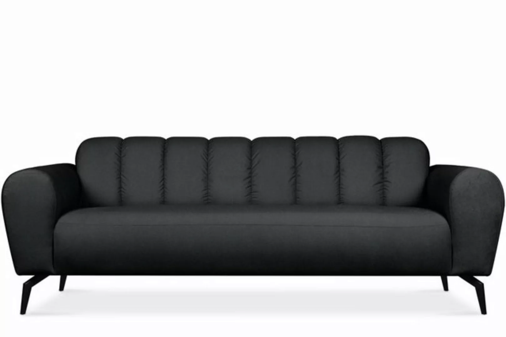 KONSIMO 3-Sitzer RUBERO Einzelsofa, modernes Design, Gewebe mit wasserabwei günstig online kaufen