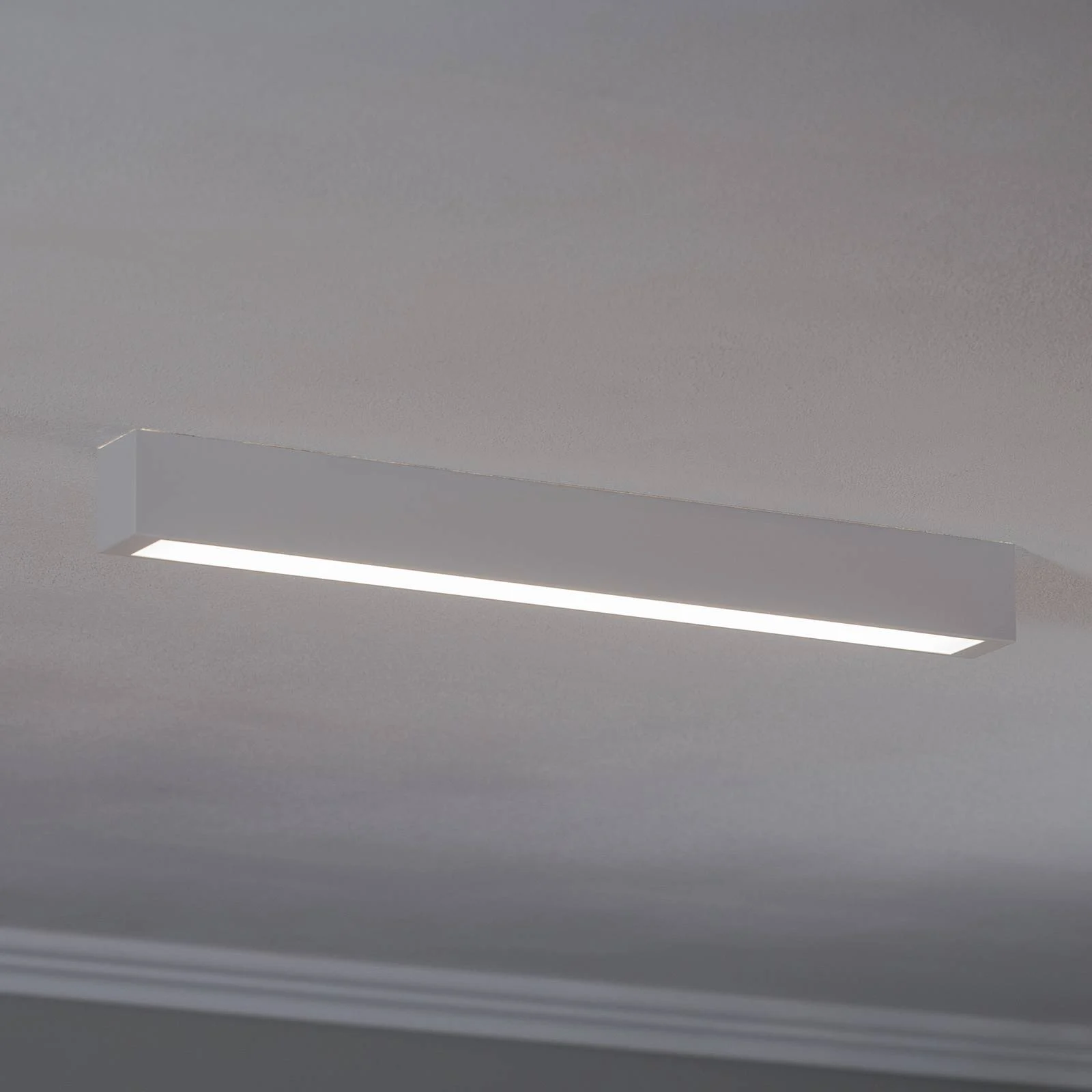 Deckenlampe Straight weiß 62 cm günstig online kaufen