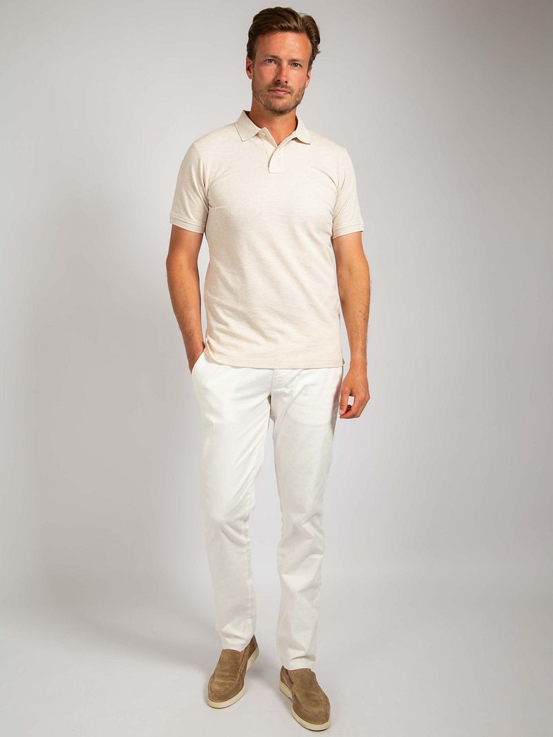Suitable Mang Poloshirt Ecru  - Größe XXL günstig online kaufen