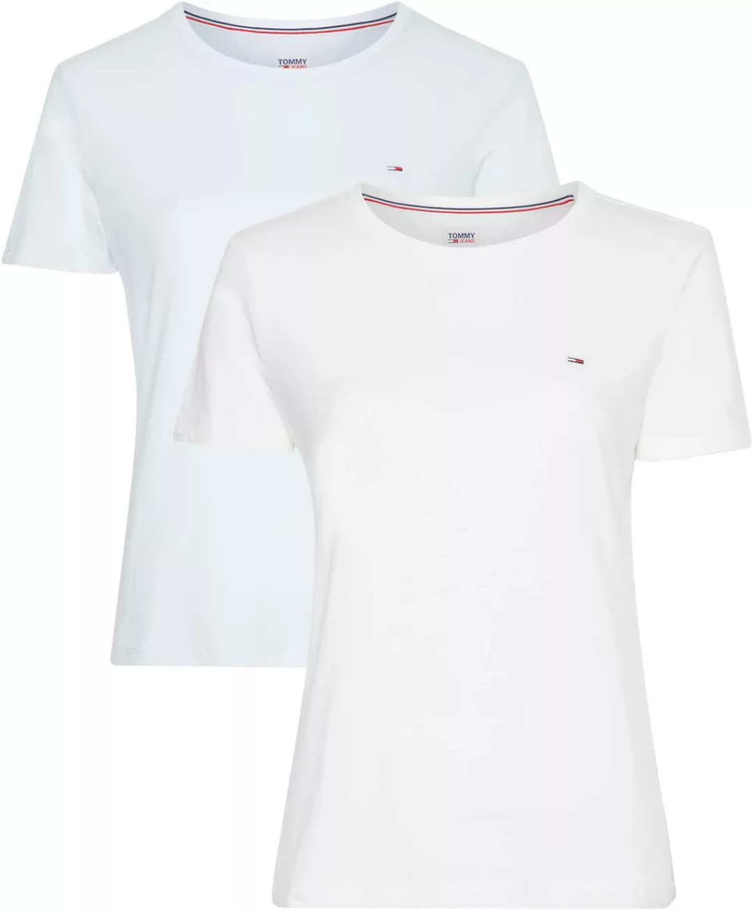 Tommy Jeans Rundhalsshirt TJW 2PACK SOFT JERSEY TEE (2-tlg., 2er-Pack) mit günstig online kaufen