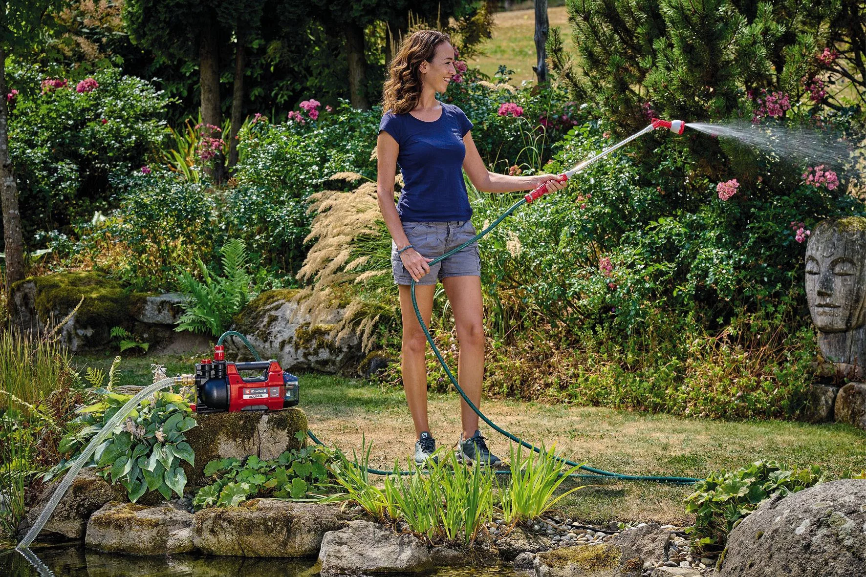 Einhell Akku-Gartenpumpe "Power X-Change AQUINNA 18/28", mit Leistungsstufe günstig online kaufen