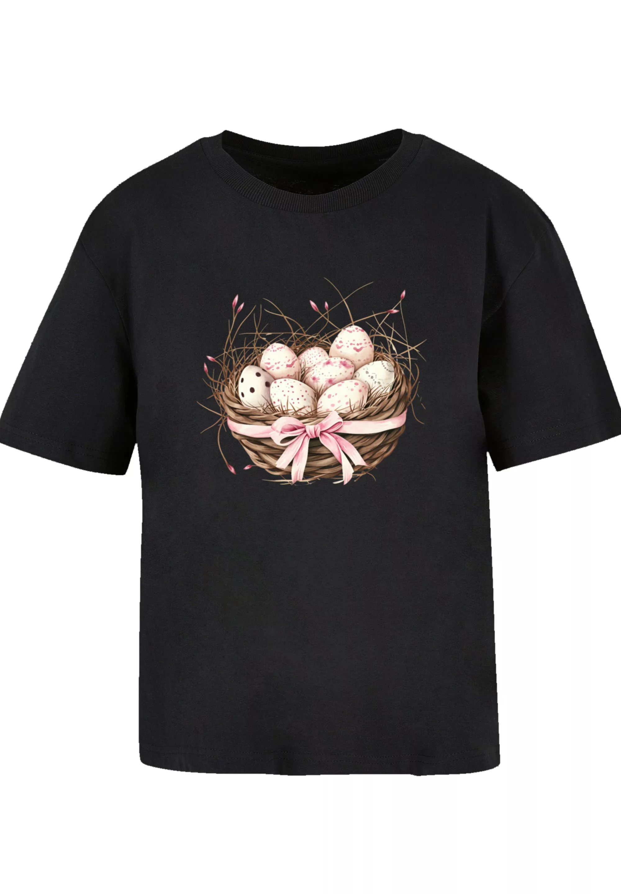 F4NT4STIC T-Shirt "Osterei Nest Korb Dekor", Premium Qualität günstig online kaufen