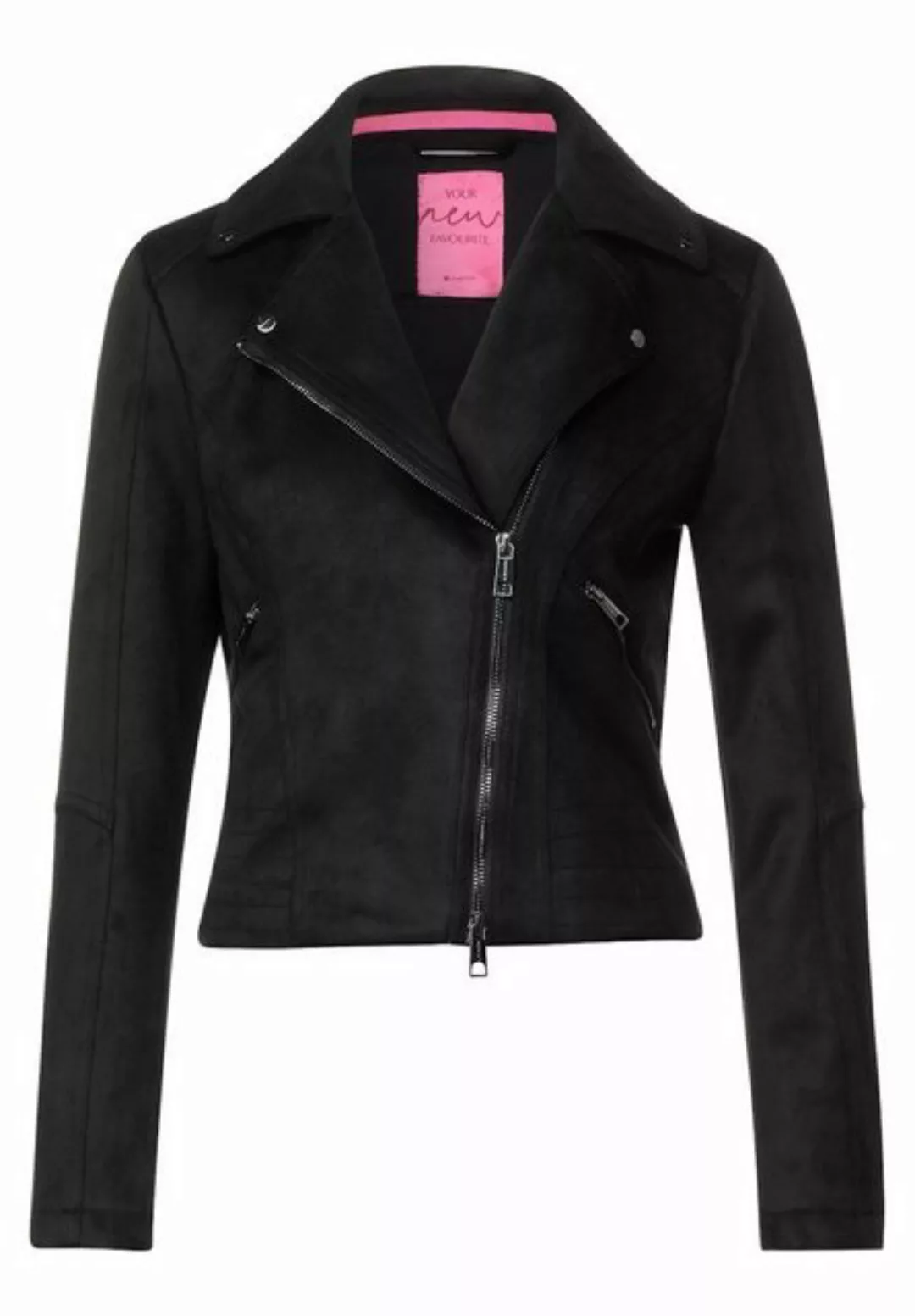 STREET ONE Funktionsjacke STREET ONE / Da.Blazer / QR Velours Biker Jacket günstig online kaufen