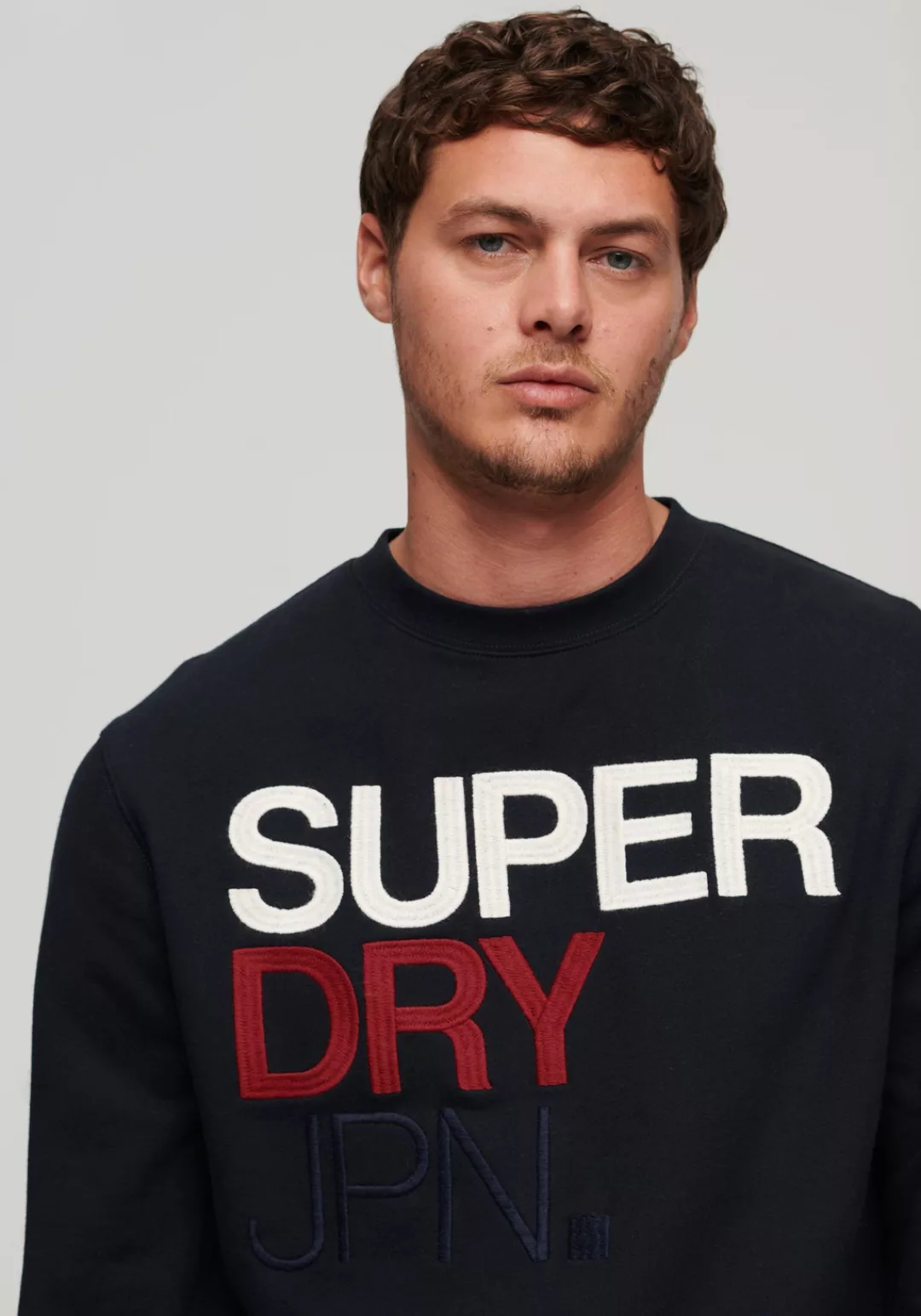 Superdry Sweatshirt BRAND MARK SWEATSHIRT günstig online kaufen