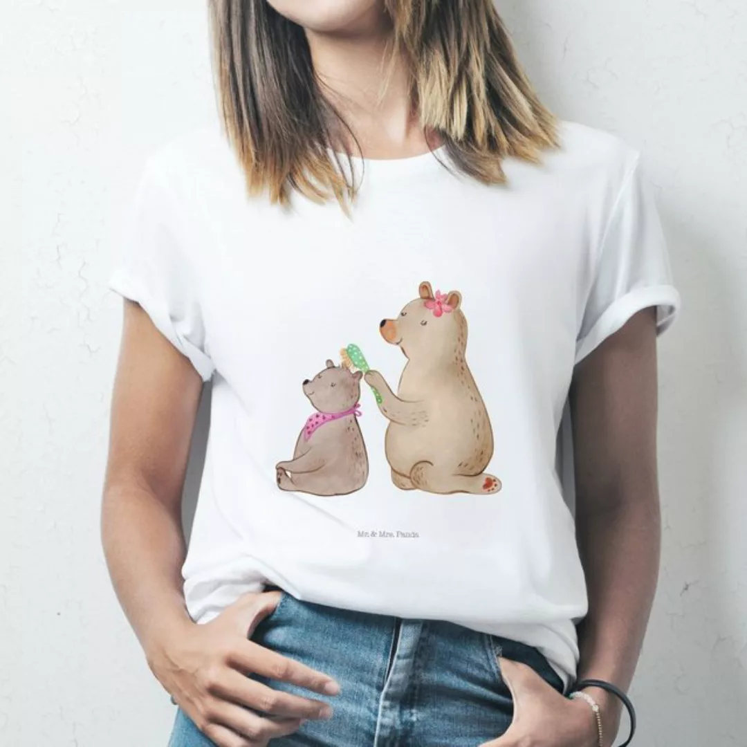 T-Shirt Bär mit Kind - Weiß - Shirt, T-Shirt (1-tlg) günstig online kaufen