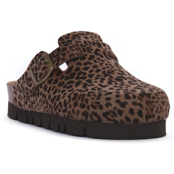 Bioline  Pantoffeln LEOPARDO MARRONE günstig online kaufen