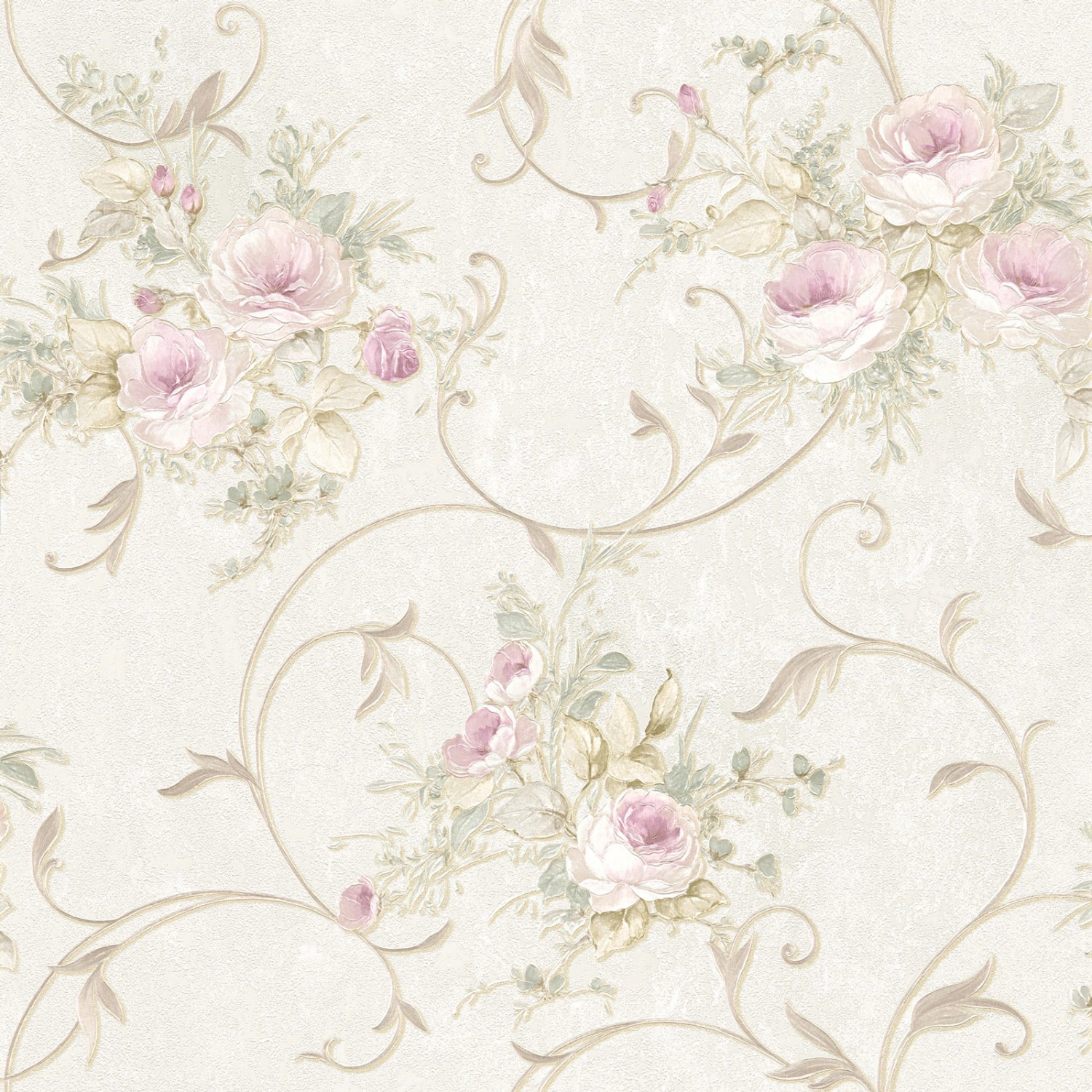 Bricoflor Romantische Tapete mit Rosen Vlies Blumentapete Nostalgisch in We günstig online kaufen