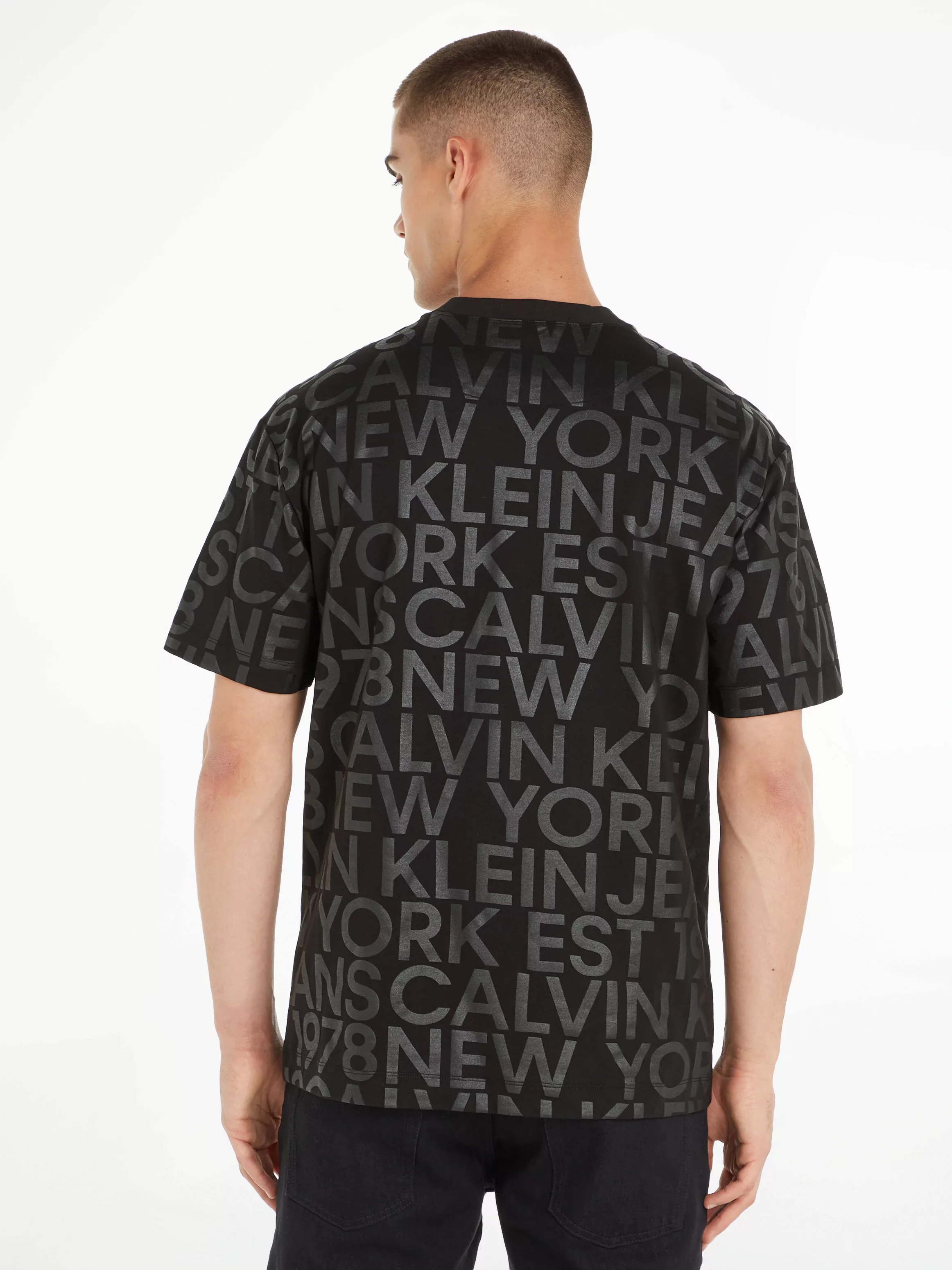 Calvin Klein Jeans T-Shirt LOGO AOP TEE günstig online kaufen