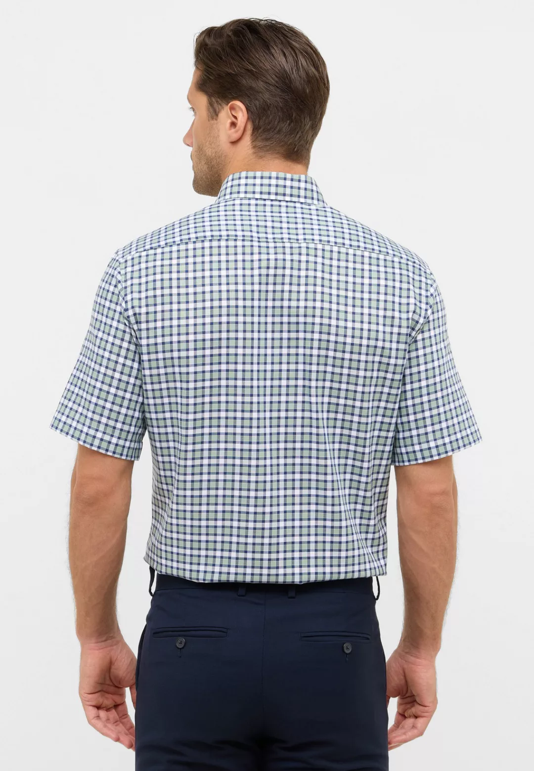 Eterna Kurzarmhemd "MODERN FIT", NON IRON (bügelfrei) günstig online kaufen