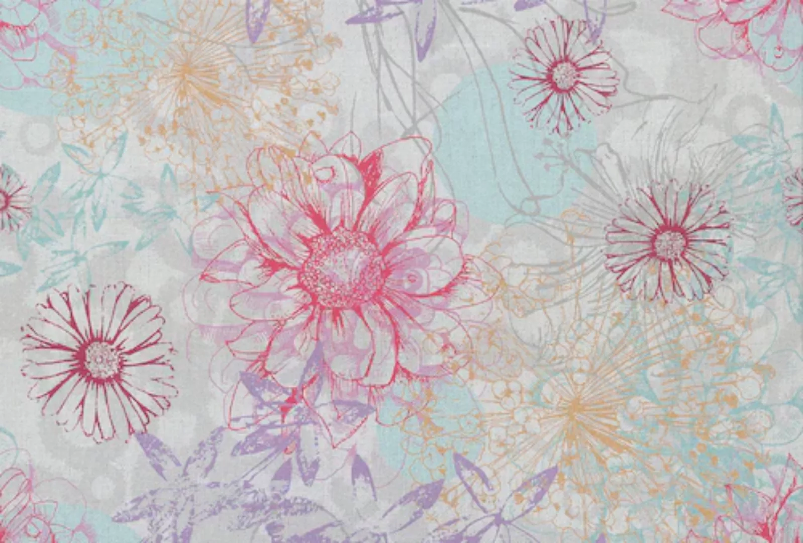 Architects Paper Fototapete »Atelier 47 Flower Artwork 2«, floral, Vlies, W günstig online kaufen