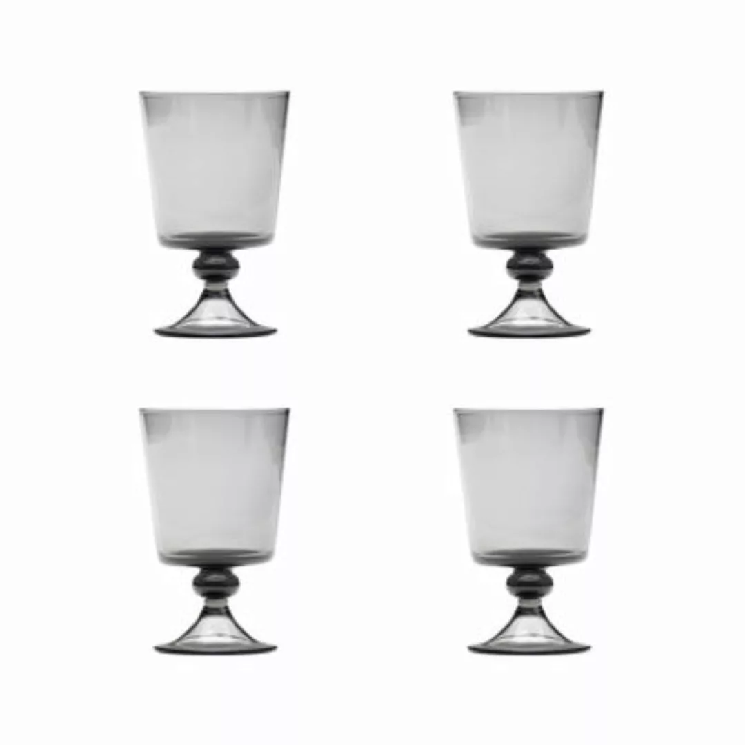 Rotweinglas La Mère glas grau / 4er Set - Serax - Grau günstig online kaufen