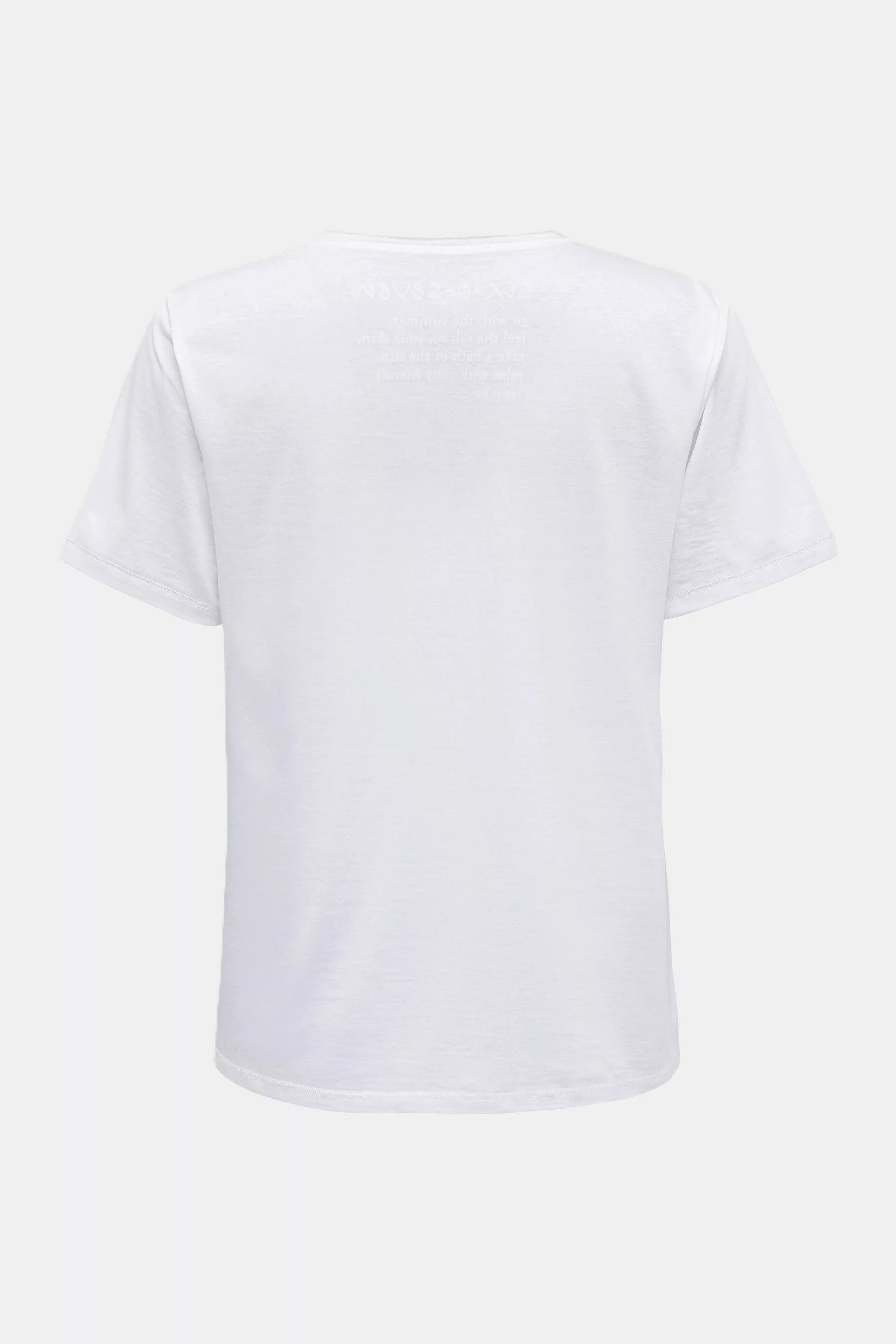 six-o-seven T-Shirt T-Shirt mit pinken Leopard-Print günstig online kaufen