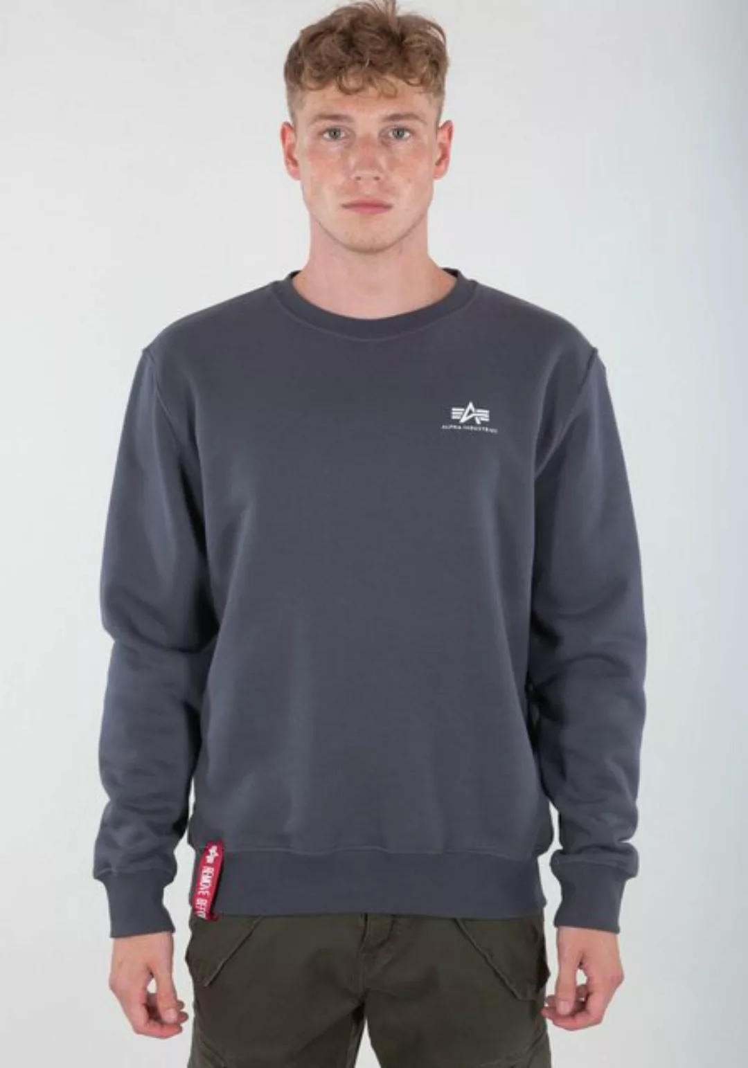 Alpha Industries Sweatshirt Basic Sweater small Logo günstig online kaufen