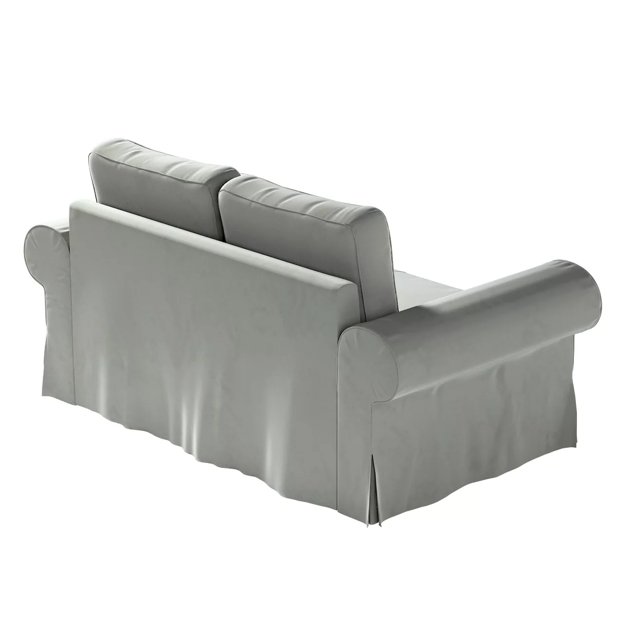 Bezug für Backabro 2-Sitzer Sofa ausklappbar, grau, Bezug für Backabro 2-Si günstig online kaufen