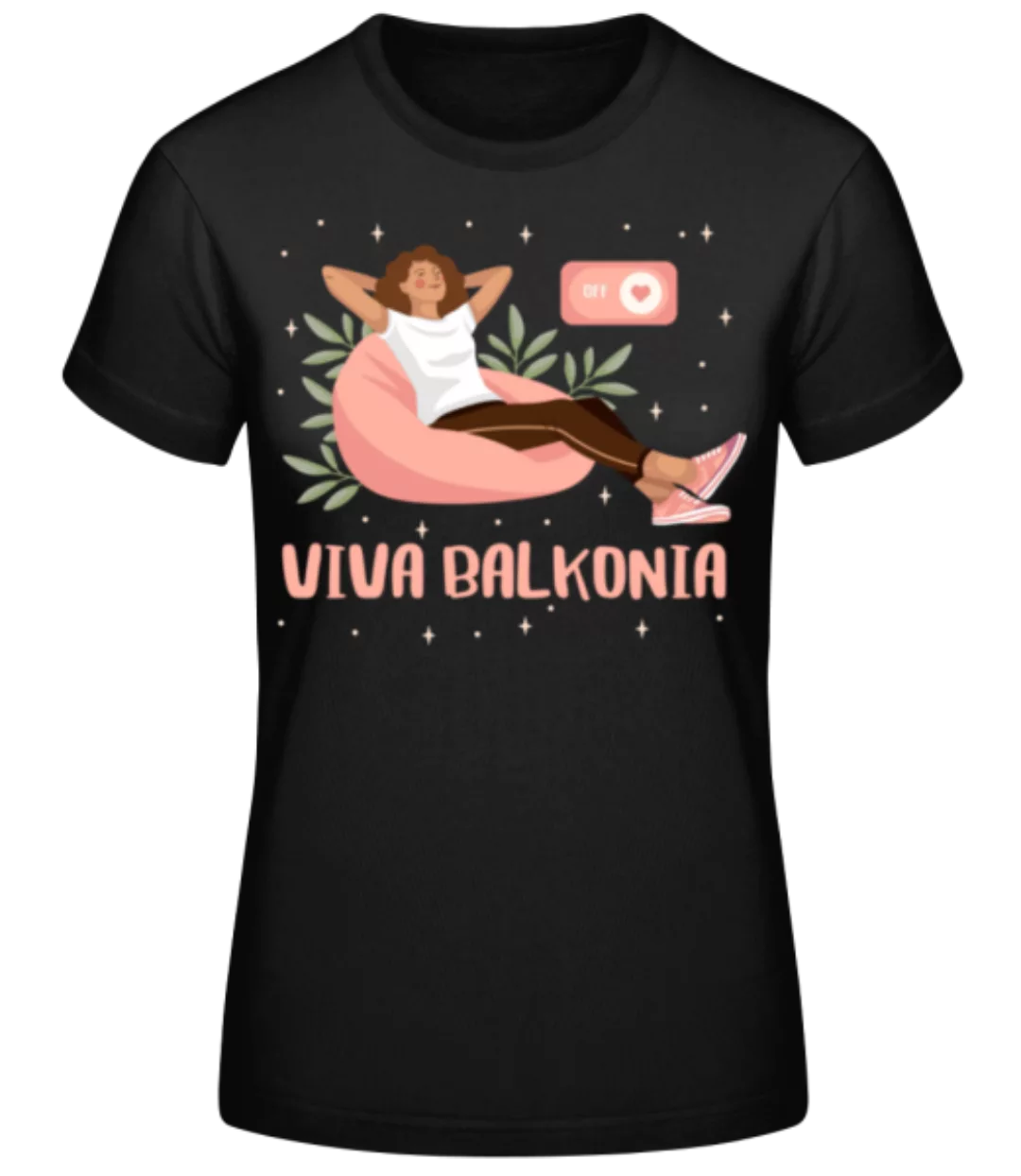 Viva Balkonia · Frauen Basic T-Shirt günstig online kaufen