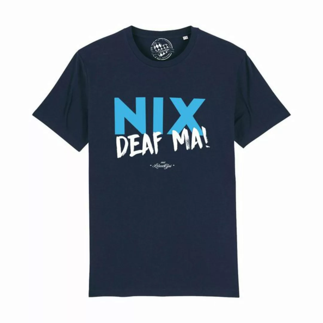 Bavariashop T-Shirt Herren T-Shirt "Nix deaf ma günstig online kaufen