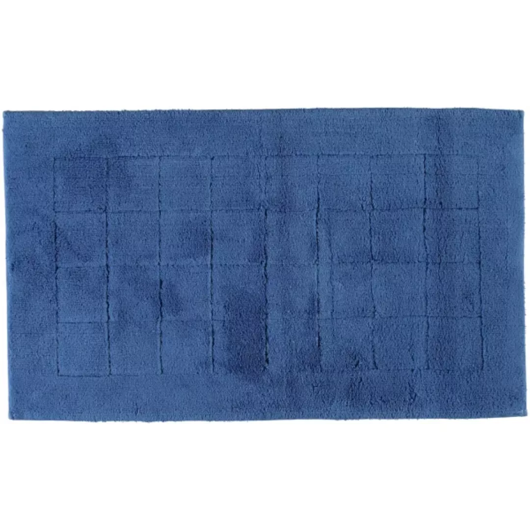 Vossen Badteppich Exclusive - Farbe: 469 - deep blue - 60x100 cm günstig online kaufen