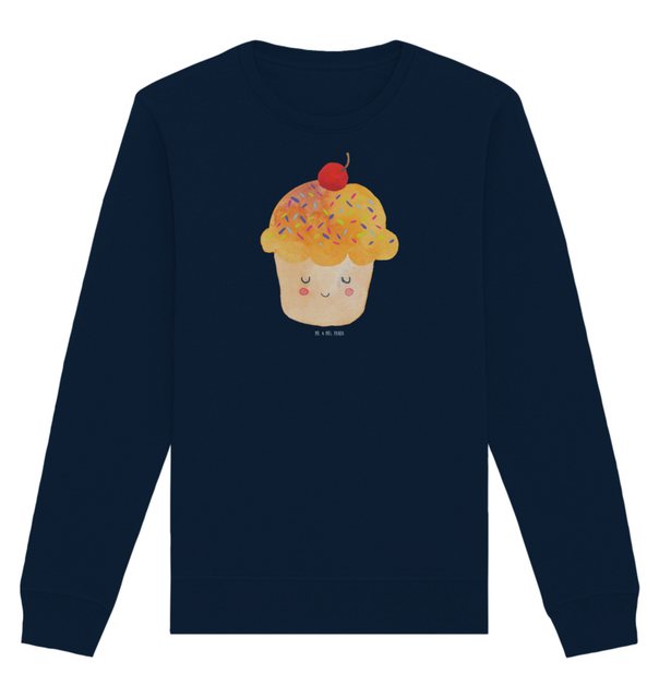 Mr. & Mrs. Panda Longpullover Größe M Cupcake - French Navy - Geschenk, Pul günstig online kaufen