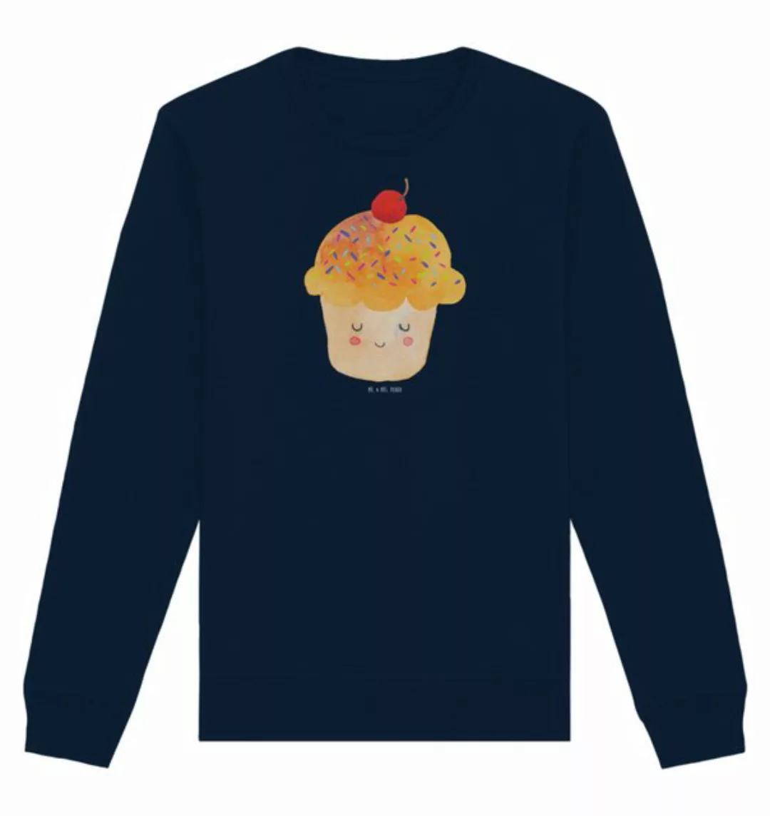 Mr. & Mrs. Panda Longpullover Größe XL Cupcake - French Navy - Geschenk, Sw günstig online kaufen