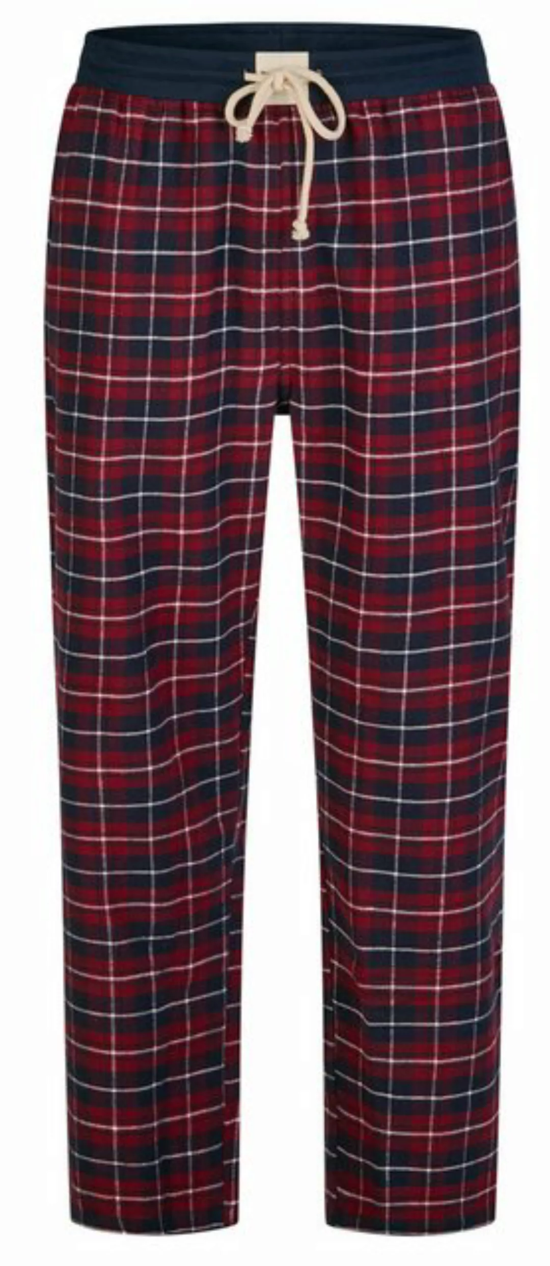 Phil & Co. Pyjamahose Herren Flanell Schlafanzughose (1-tlg) Baumwolle günstig online kaufen