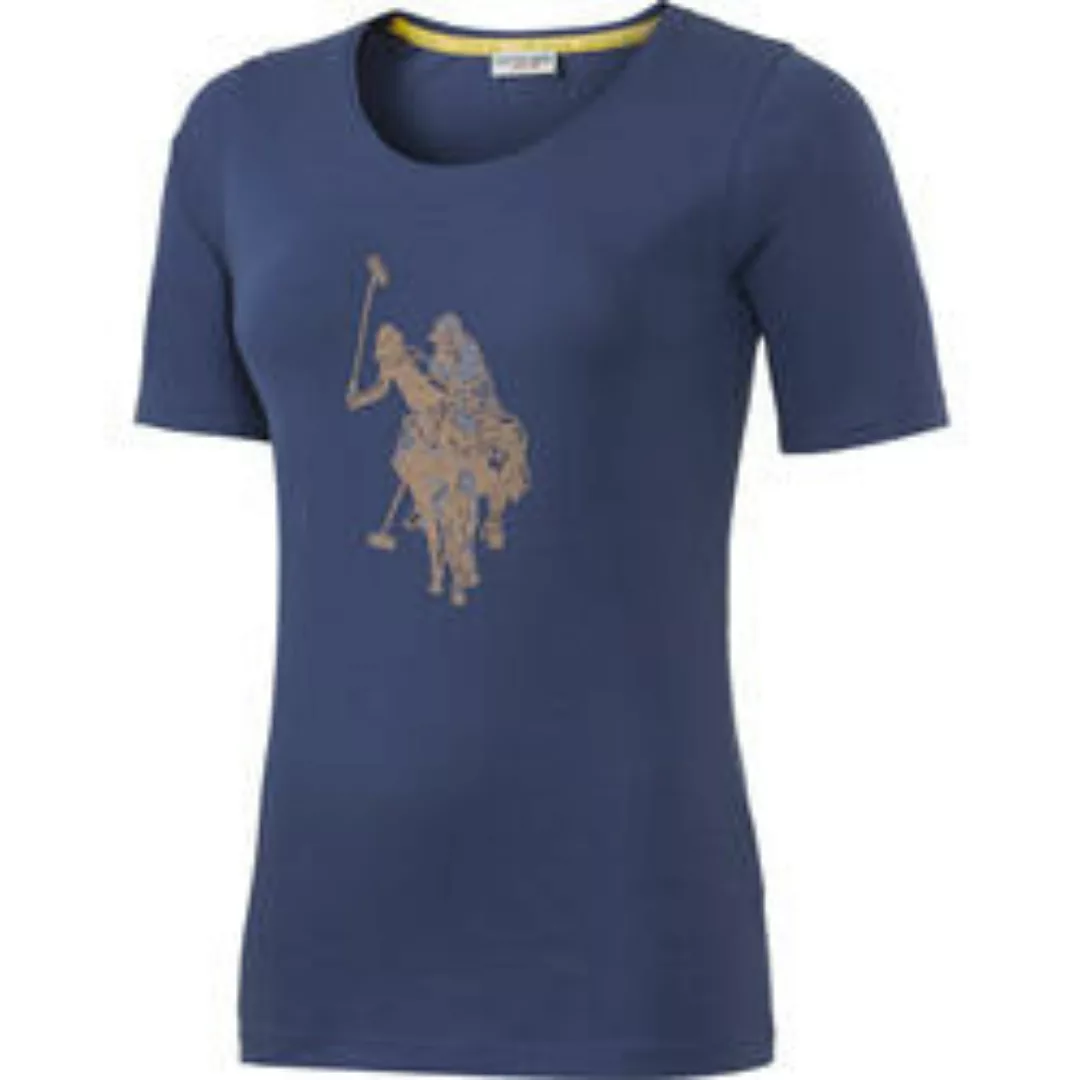 U.S. POLO ASSN. Damen T-Shirt mit Strass günstig online kaufen