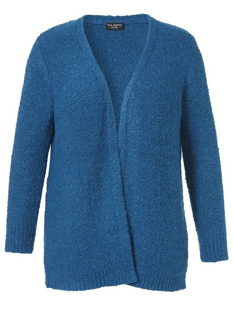 VIA APPIA DUE Strickjacke aus unifarbenem Stoff günstig online kaufen