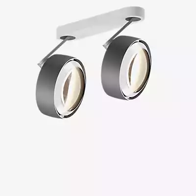 Occhio Più Alto 3d Doppio Volt S40 Strahler LED 2-flammig, Kopf chrom matt/ günstig online kaufen