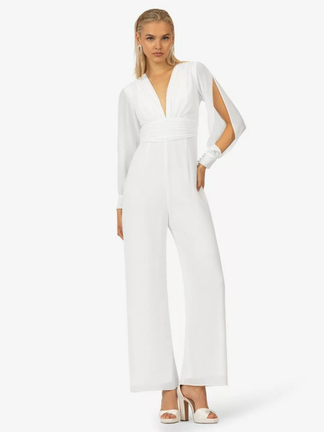 Kraimod Jumpsuit mit V-Ausschintt günstig online kaufen