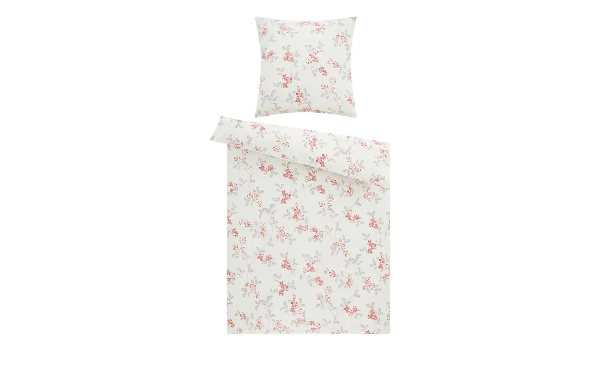 como Renforce Bettwäsche  Vintage Rose ¦ rot ¦ Maße (cm): B: 135 Bettwaren günstig online kaufen