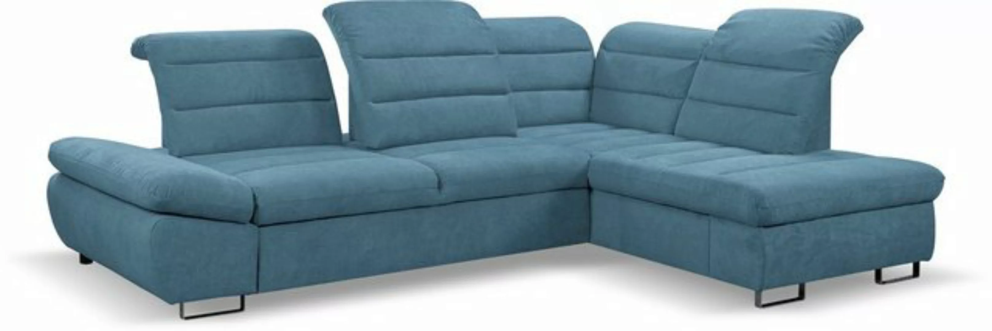 WERK2 Ecksofa Roma L-Form, Sofa mit Schlaffunktion, Sitztiefenverstellung, günstig online kaufen