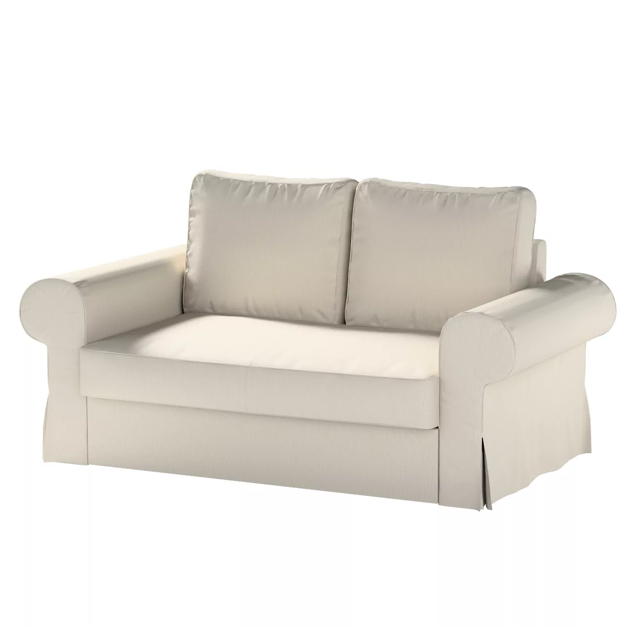 Bezug für Backabro 2-Sitzer Sofa ausklappbar, hellbeige, Bezug für Backabro günstig online kaufen