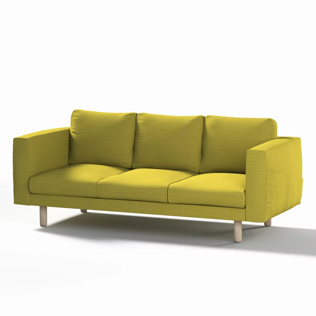 Bezug für Norsborg 3-Sitzer Sofa, grün, Norsborg 3-Sitzer Sofabezug, Chenil günstig online kaufen