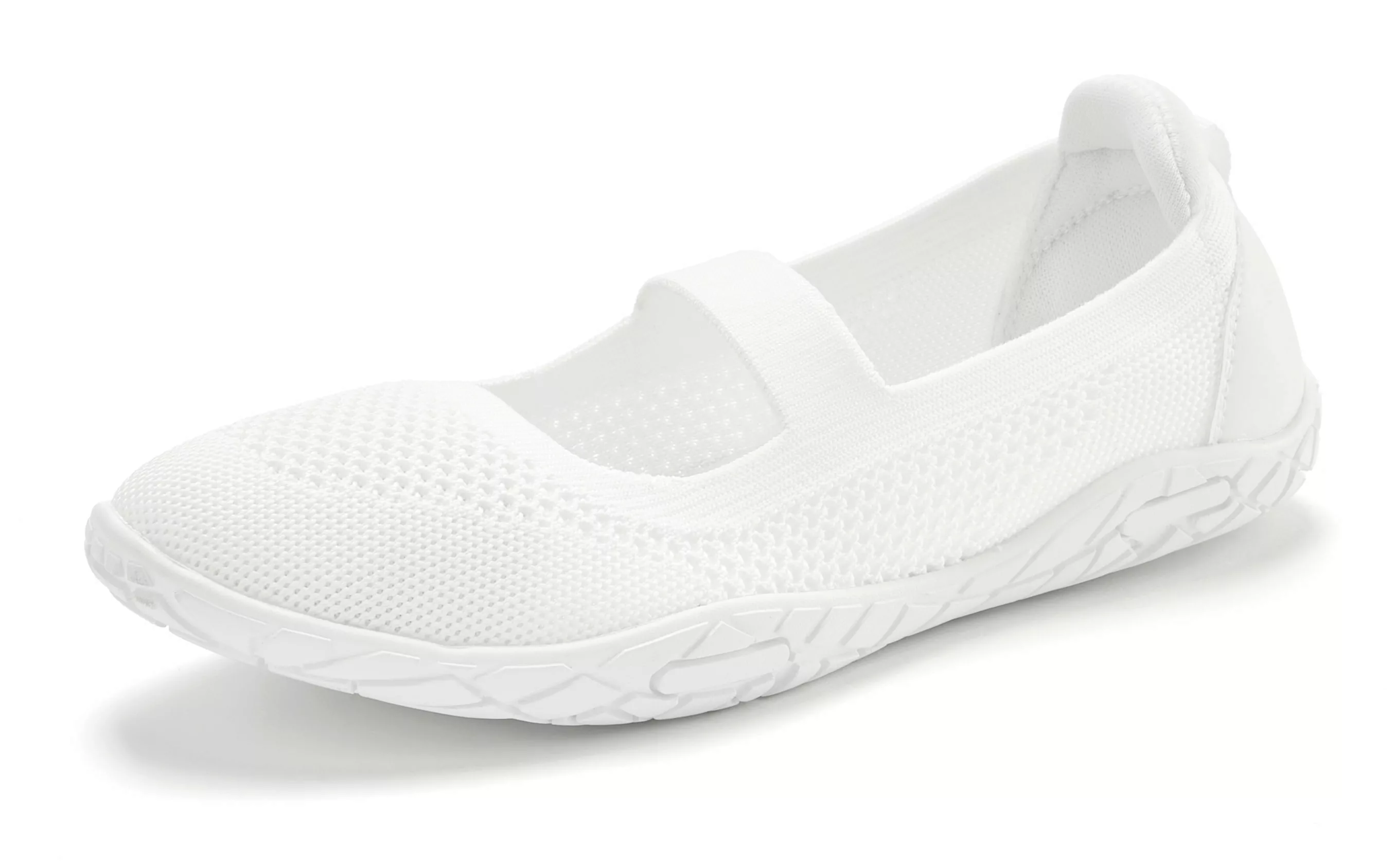 LASCANA Sneaker Ballerinas "Riemchenballerina, Slip-On-Sneaker", Freizeitsc günstig online kaufen