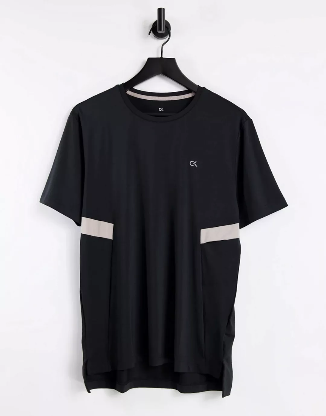Calvin Klein – Sport – T-Shirt-Schwarz günstig online kaufen