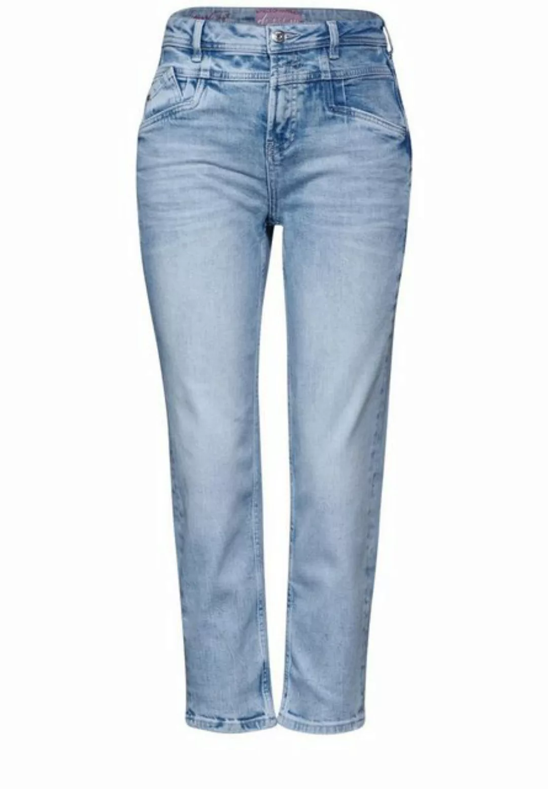 STREET ONE Regular-fit-Jeans Style Denim-Modern Straight,ca günstig online kaufen