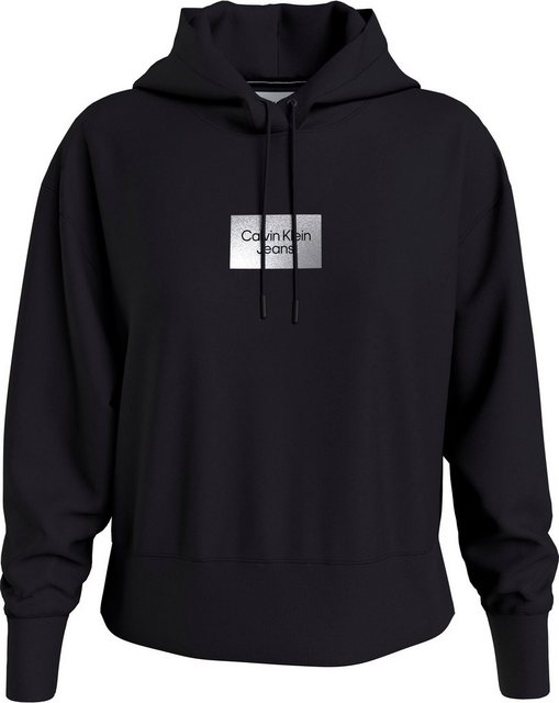 Calvin Klein Jeans Hoodie INSTITUTIONAL BOX HOODIE mit Calvin Klein Markenl günstig online kaufen